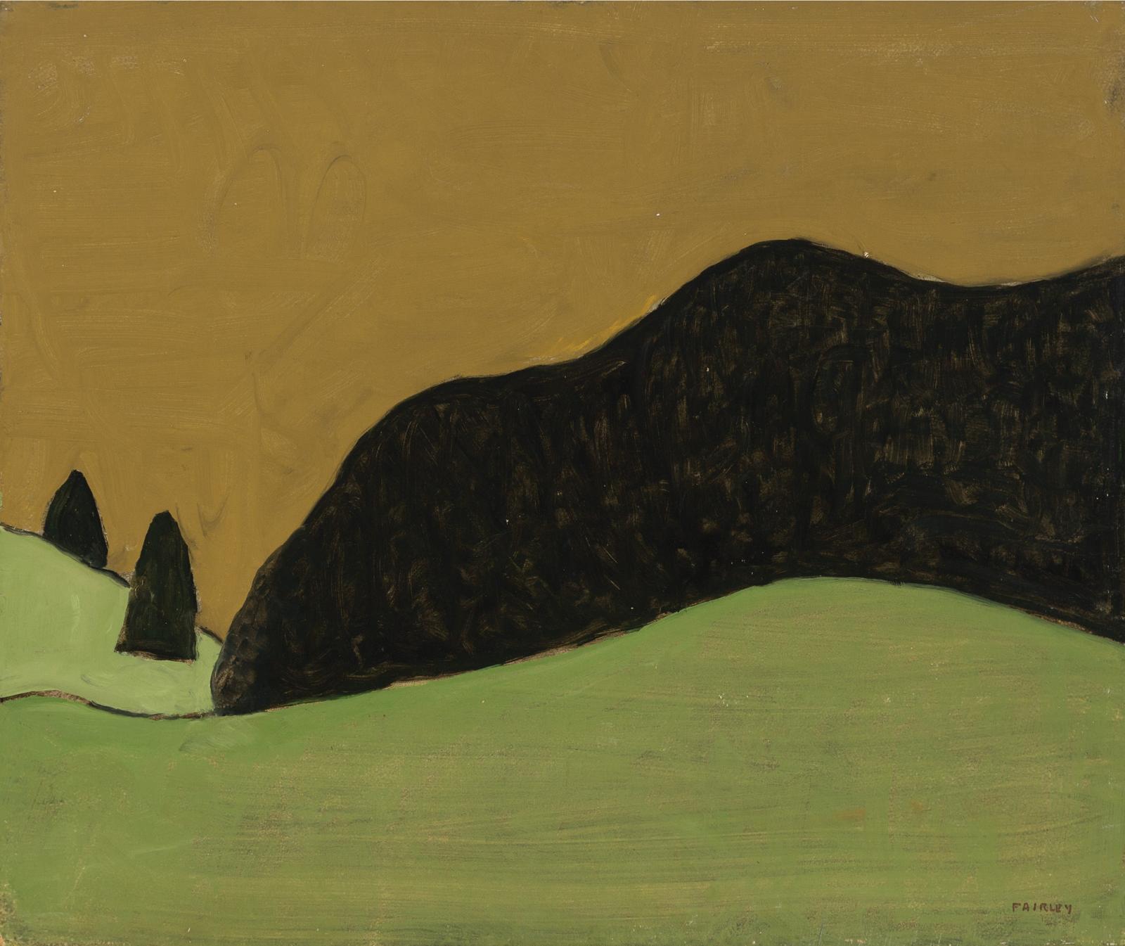 Barker Fairley (1887-1986) - Rolling Hills, 1980