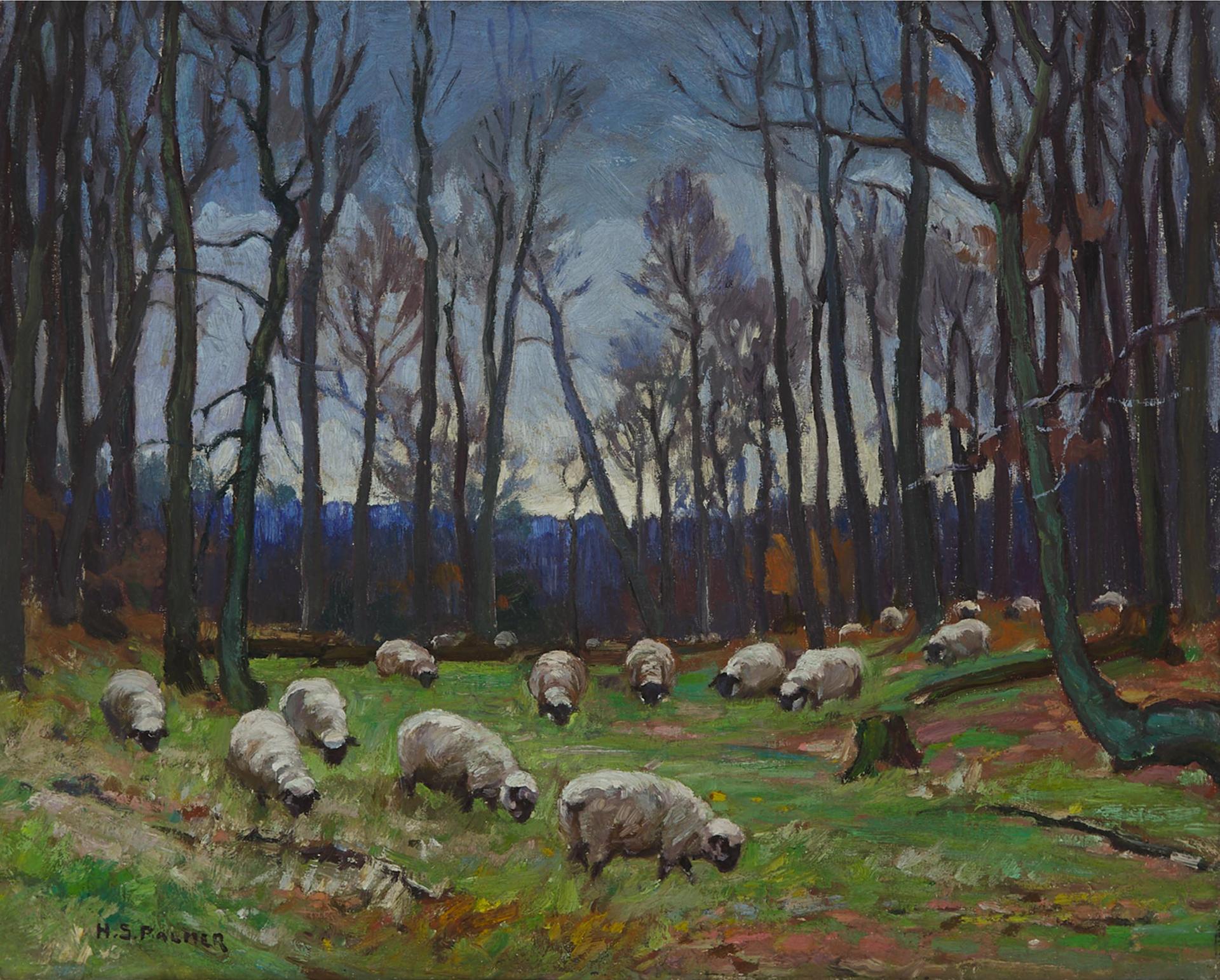 Herbert Sidney Palmer (1881-1970) - November In The Sugar Bush, Ontario, C.1924