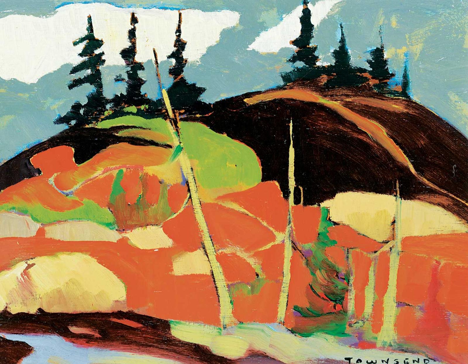 H. William (Bill) Townsend (1940-2017) - High Above Port Alberni, Van. Isle.