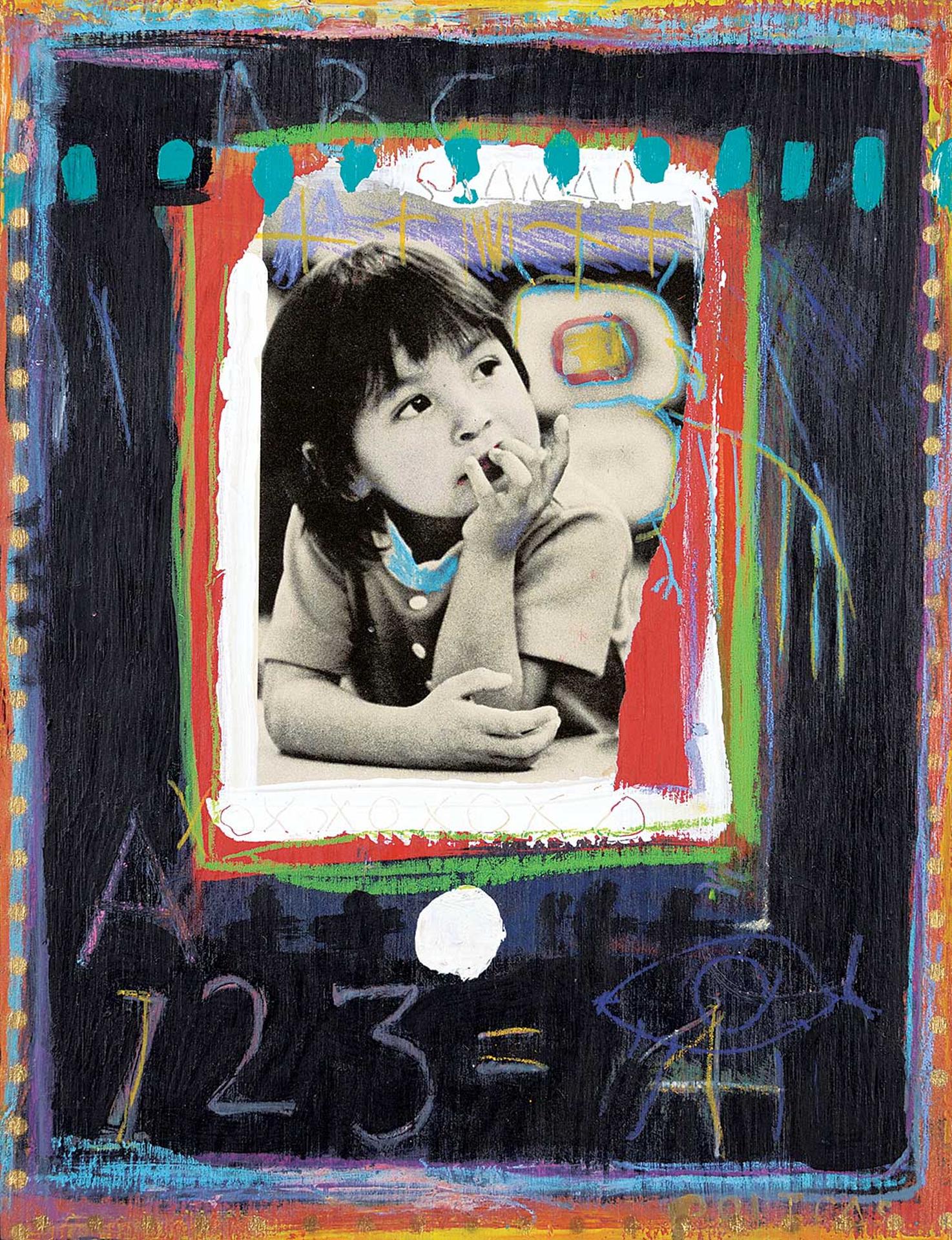 Jane Ash Poitras (1951) - 123 Blackboard