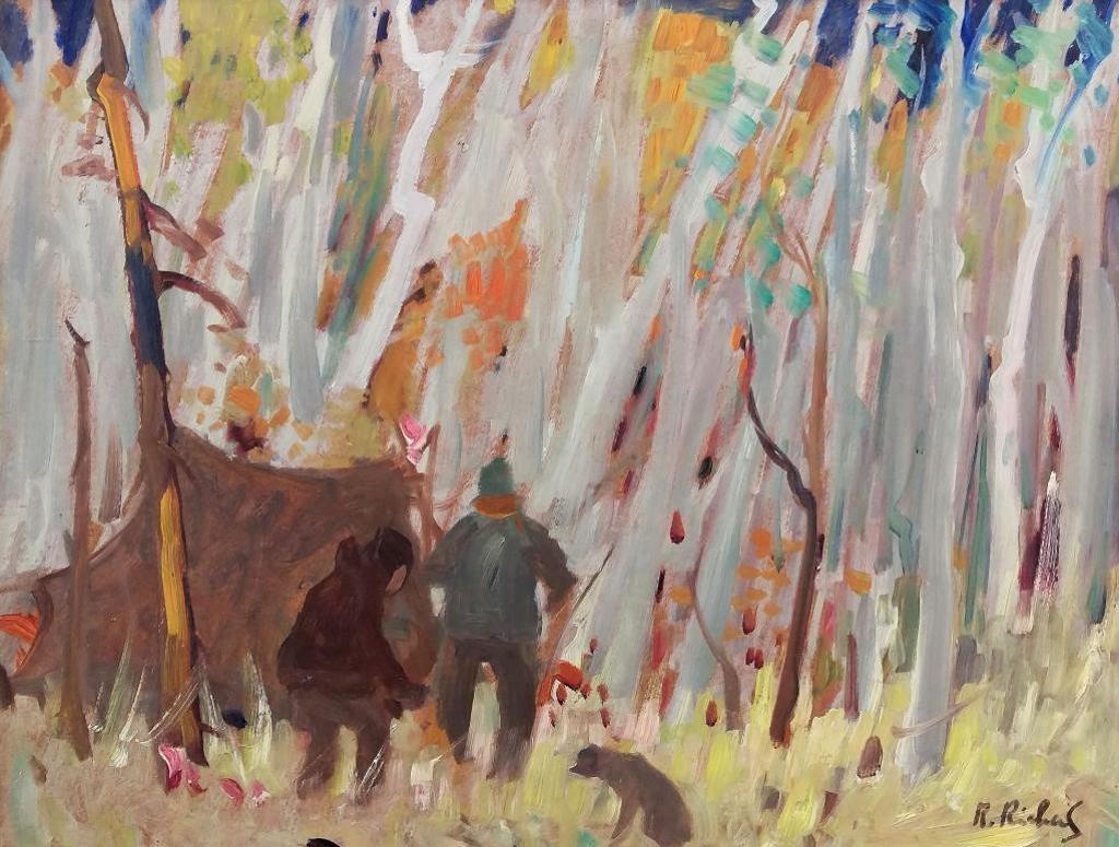 René Jean Richard (1895-1982) - The Hunt Camp
