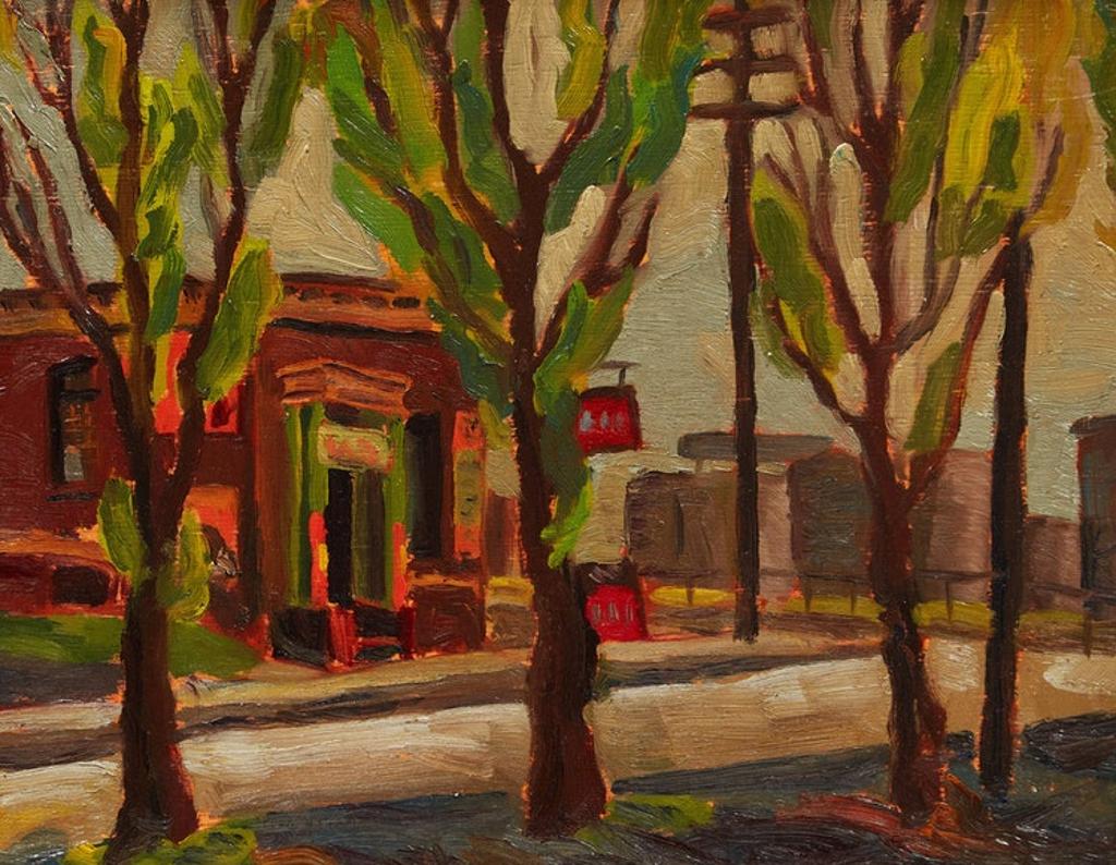 Frederick Hagan (1918-2003) - The Lunch Room, Cherry Street