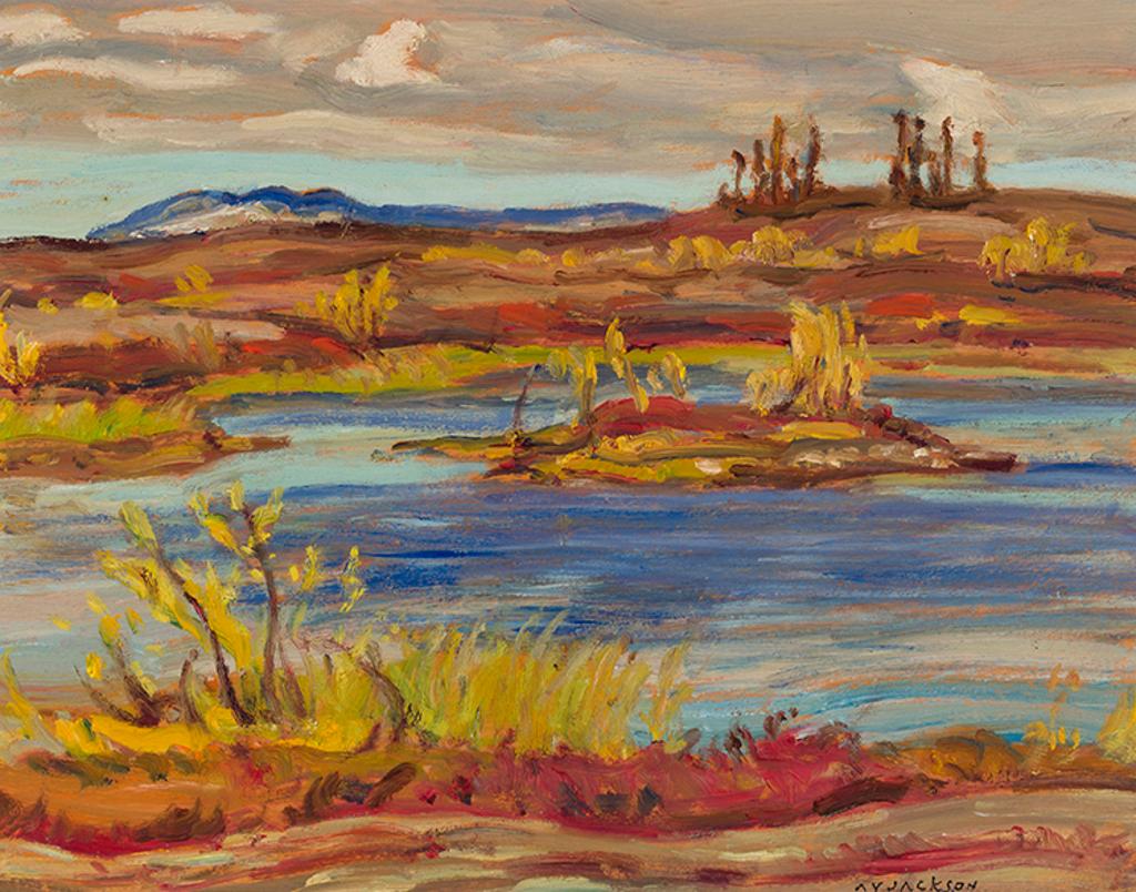 Alexander Young (A. Y.) Jackson (1882-1974) - Lake Rouvière Country