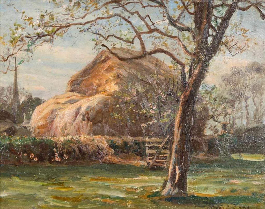 Robert Payton Reed (1859-1945) - A Summer Day East Linton