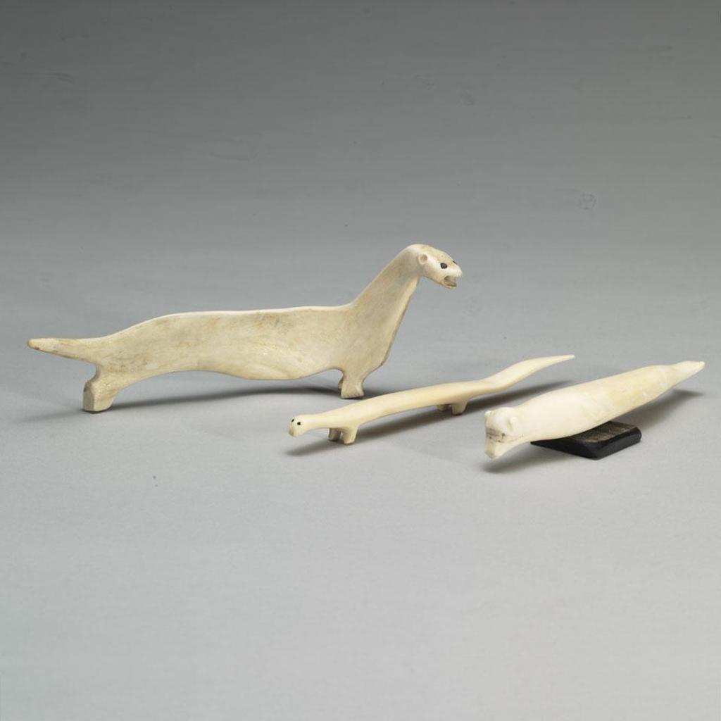 W. Judai - Polar Bear/Seal Transformation; Two Otters