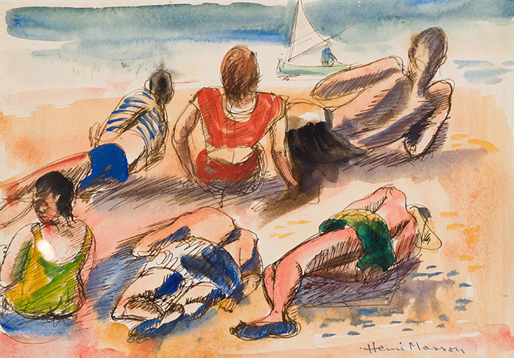 Henri Leopold Masson (1907-1996) - Baigneurs