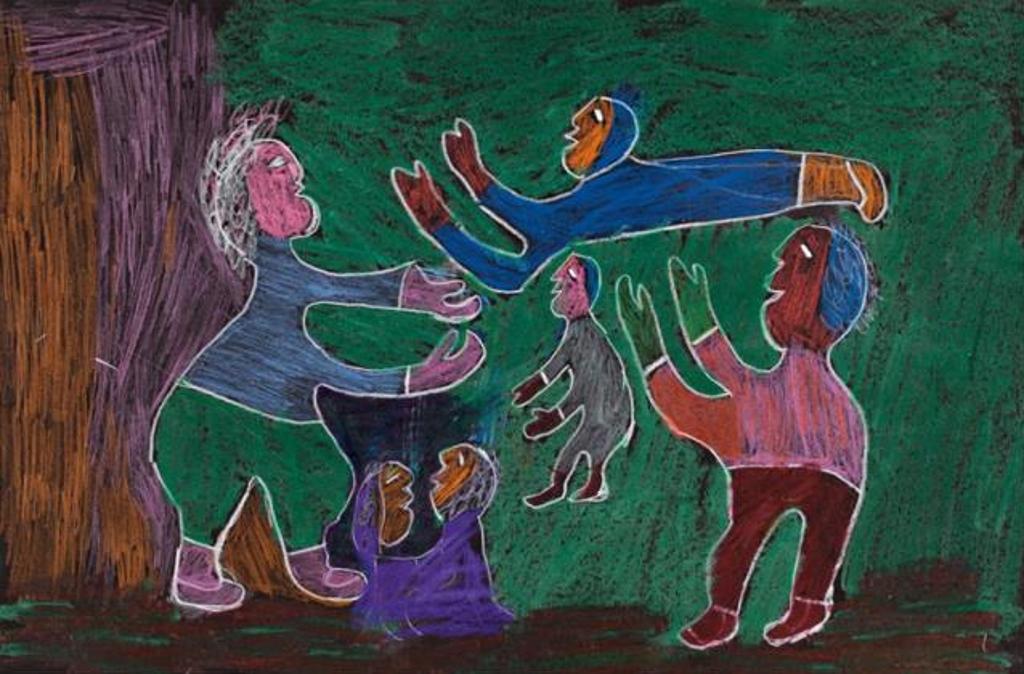 Lucy Tasseor Tutsweetok (1934-2012) - Shamans Trying to Steal Children
