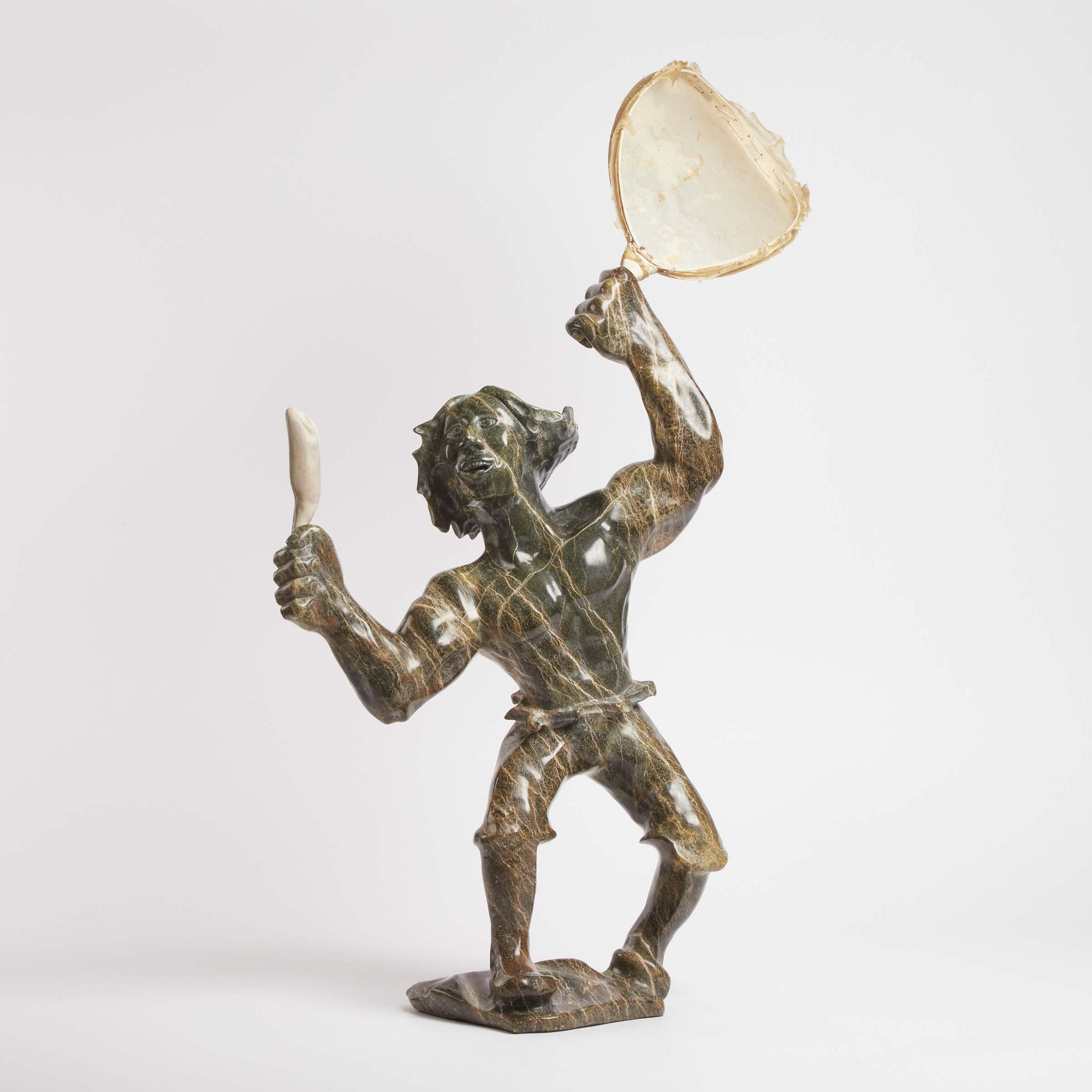 Saila Kipanek (1948) - Dancer On Fire (Drum Dancer), 1989