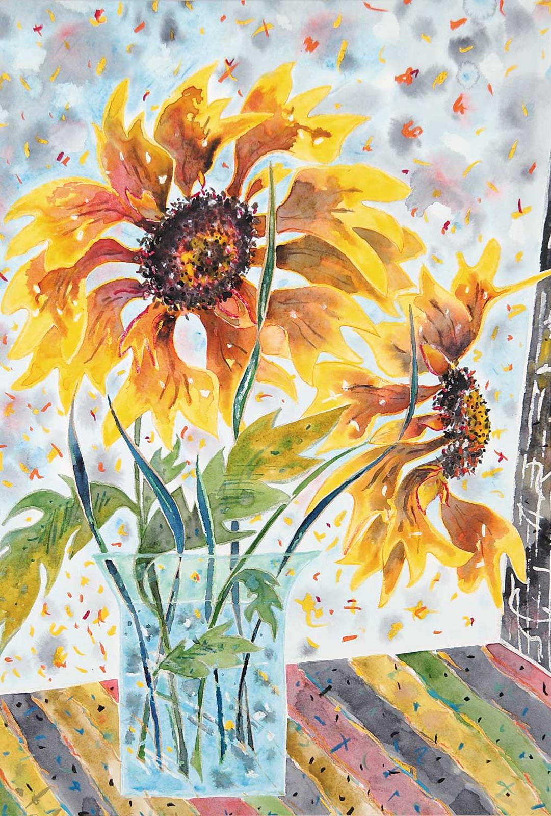 Yone Kvietys Young (1924-2011) - Brown Eyed Susan