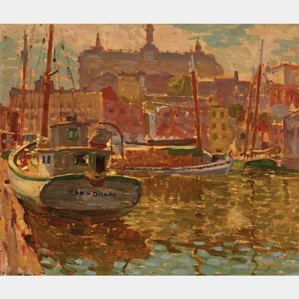 William Hughes Taylor (1891-1960) - Bassin Louise, Québec