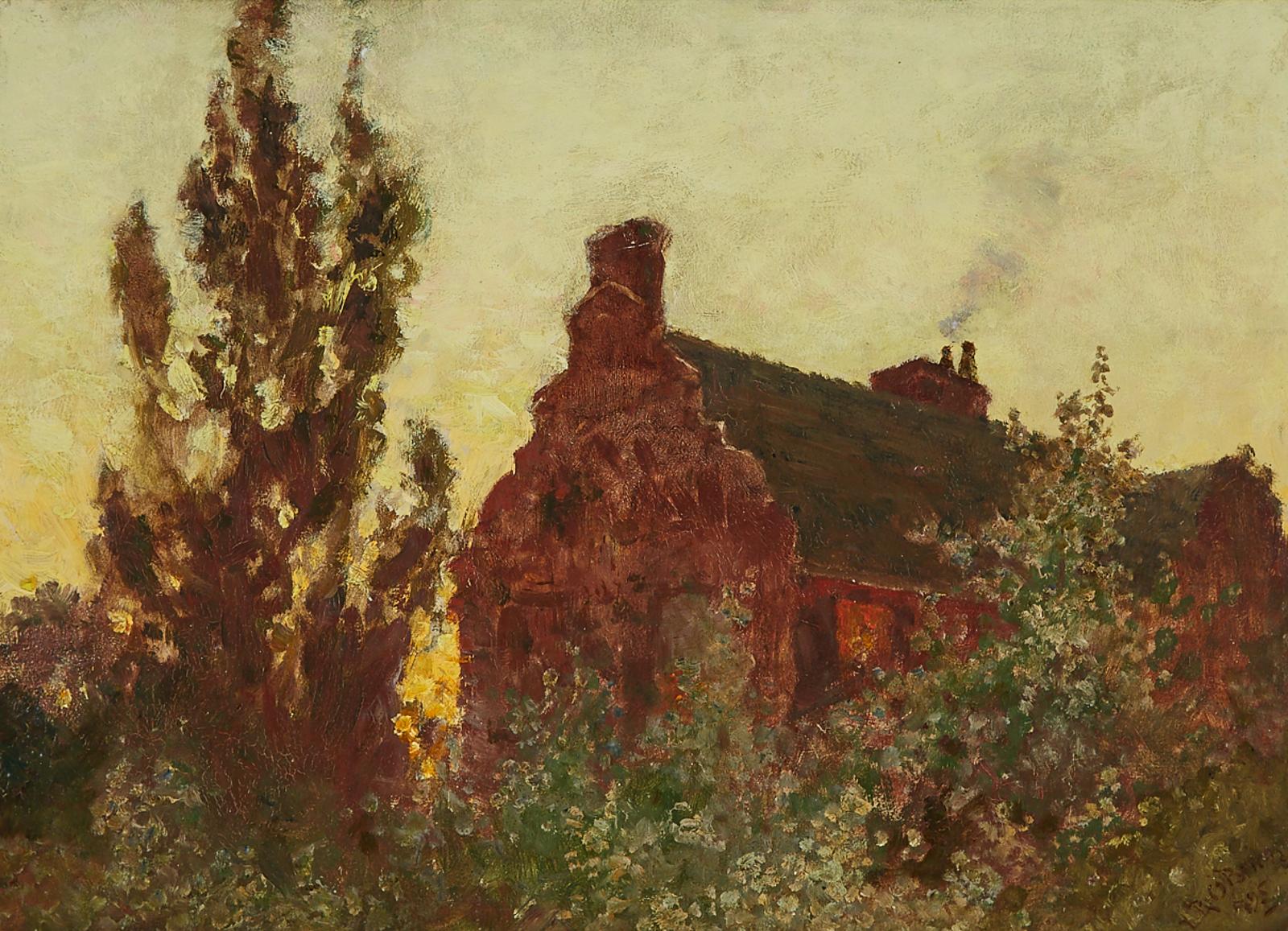 Lucius Richard O'Brien (1832-1899) - SUNSET, 1895