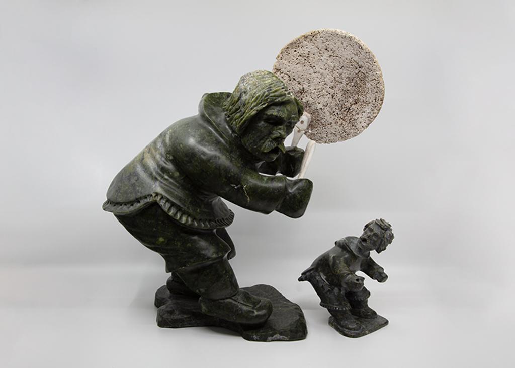 Samuel Ogruk (1949) - Two Drummers