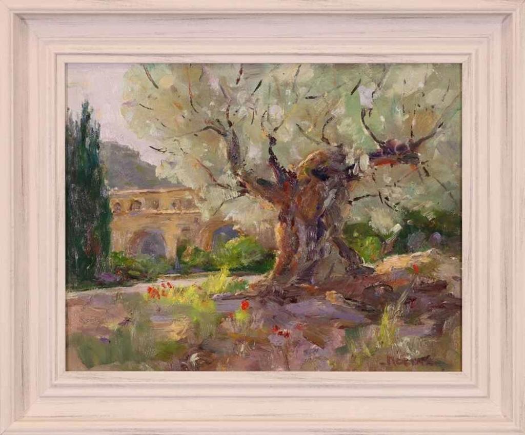 Francine Noreau (1941-2020) - Untitled, Beech Tree and Bridge