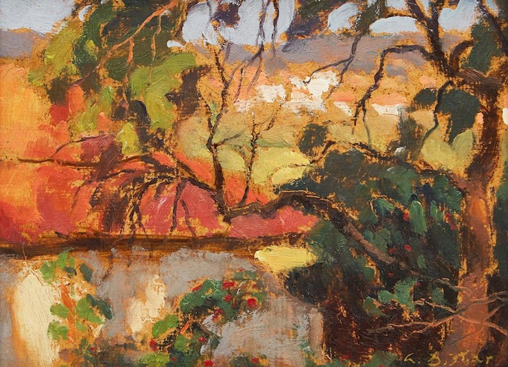 Antoine Bittar (1957) - A Red Rooftop