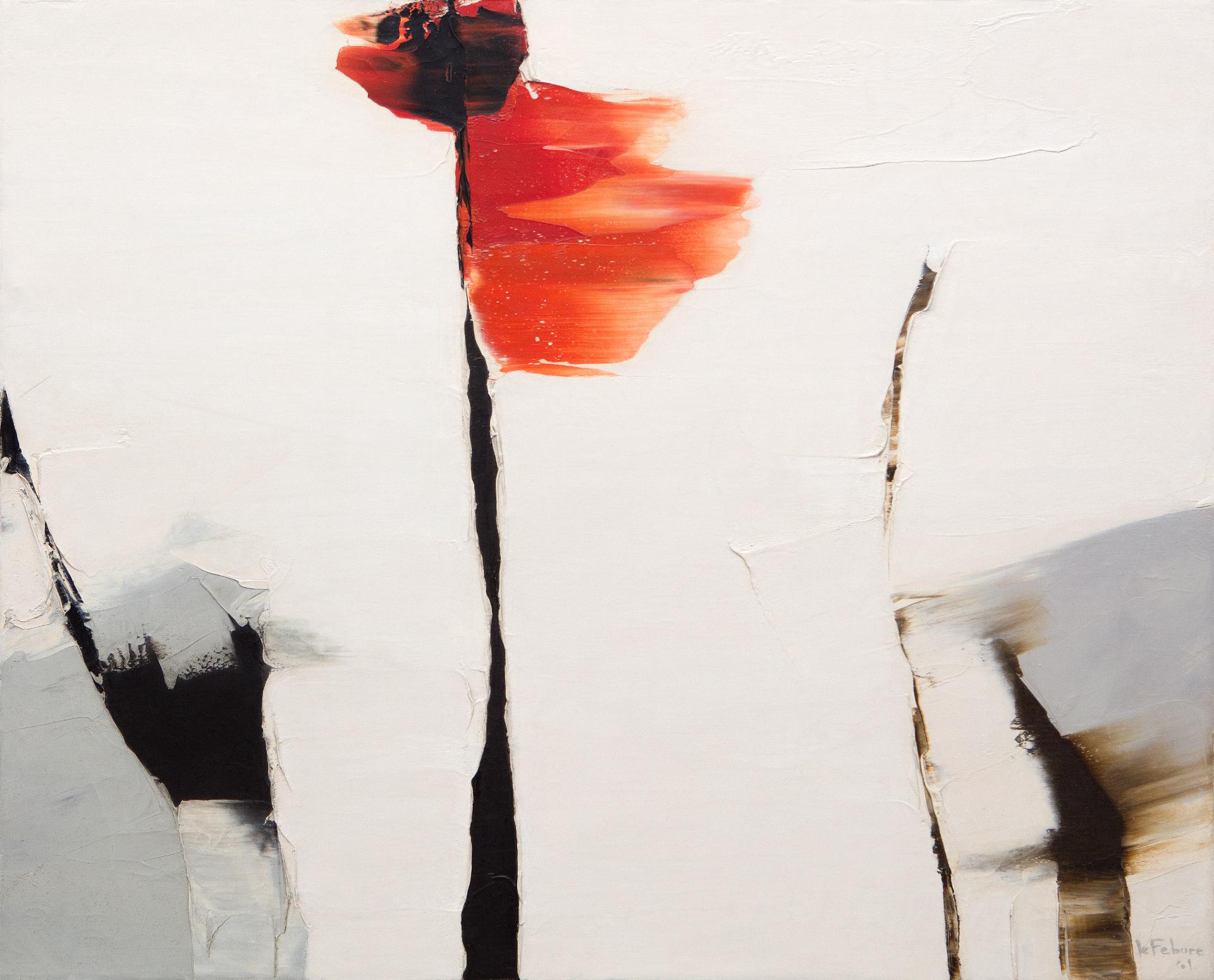Jean LeFébure (1930-2013) - Coquelicot, 1961