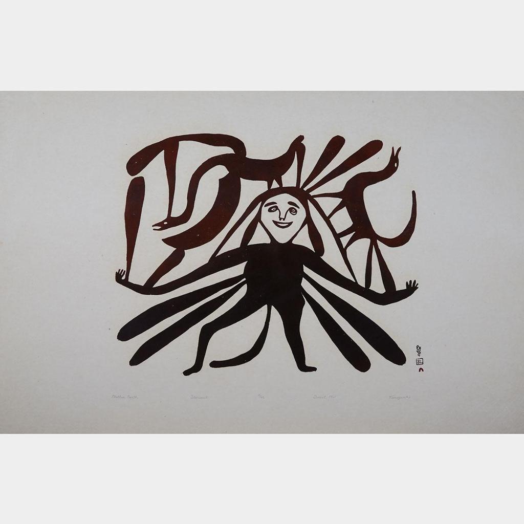 Kenojuak Ashevak (1927-2013) - Mother Earth