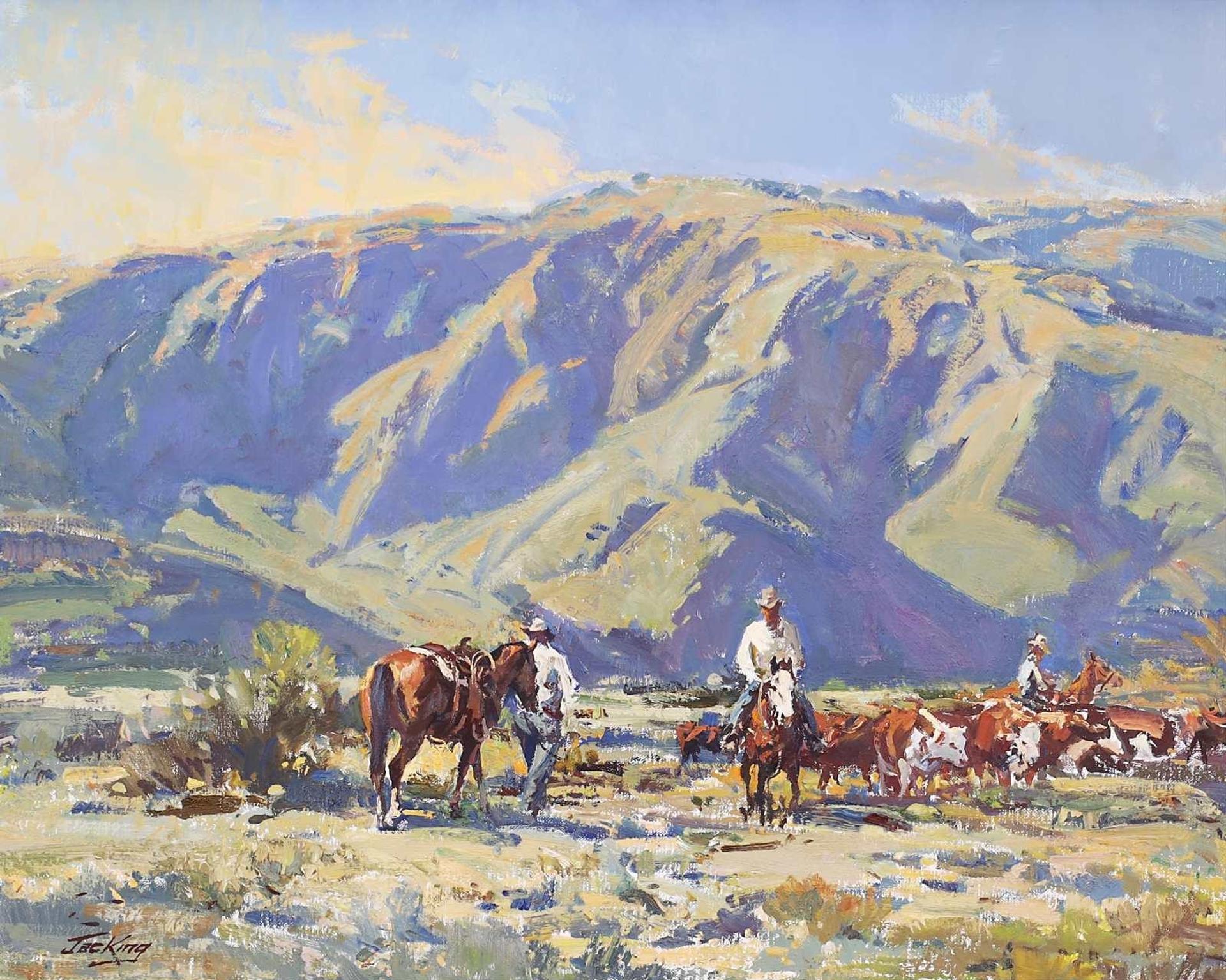 Jack [Jac] Elmo King (1920-1998) - Tending The Herd