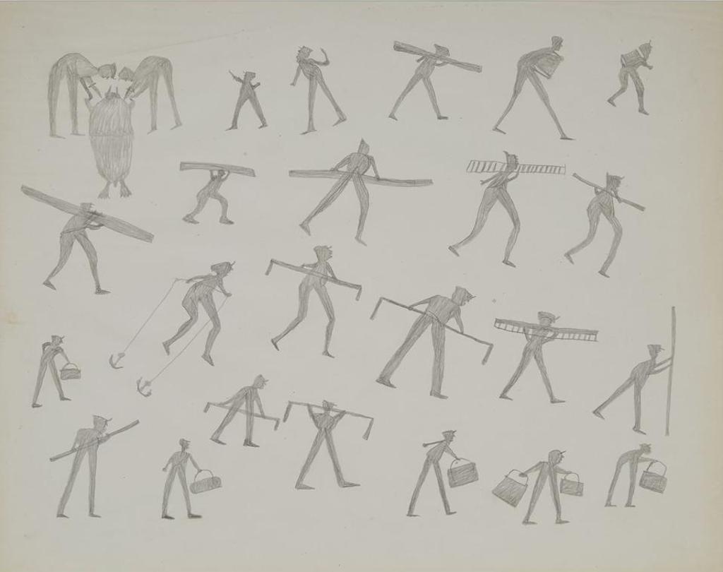 Kiakshuk (1886-1966) - Men At Work