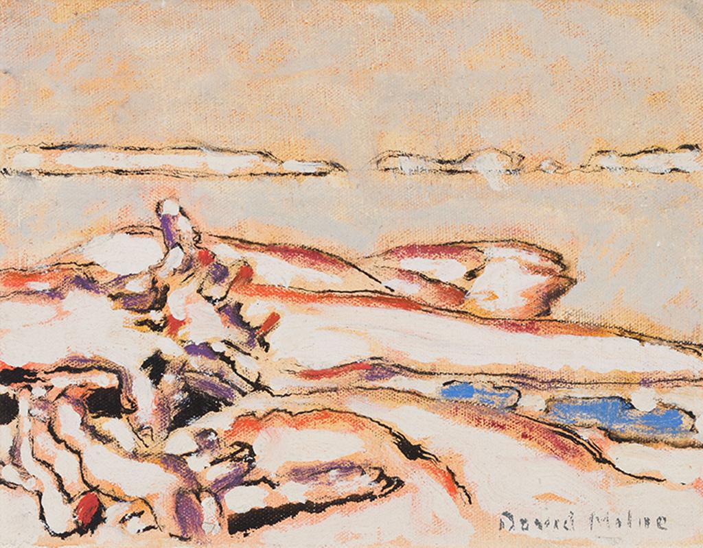 David Browne Milne (1882-1953) - Far Shore, Six Mile Lake, Muskoka, Ontario