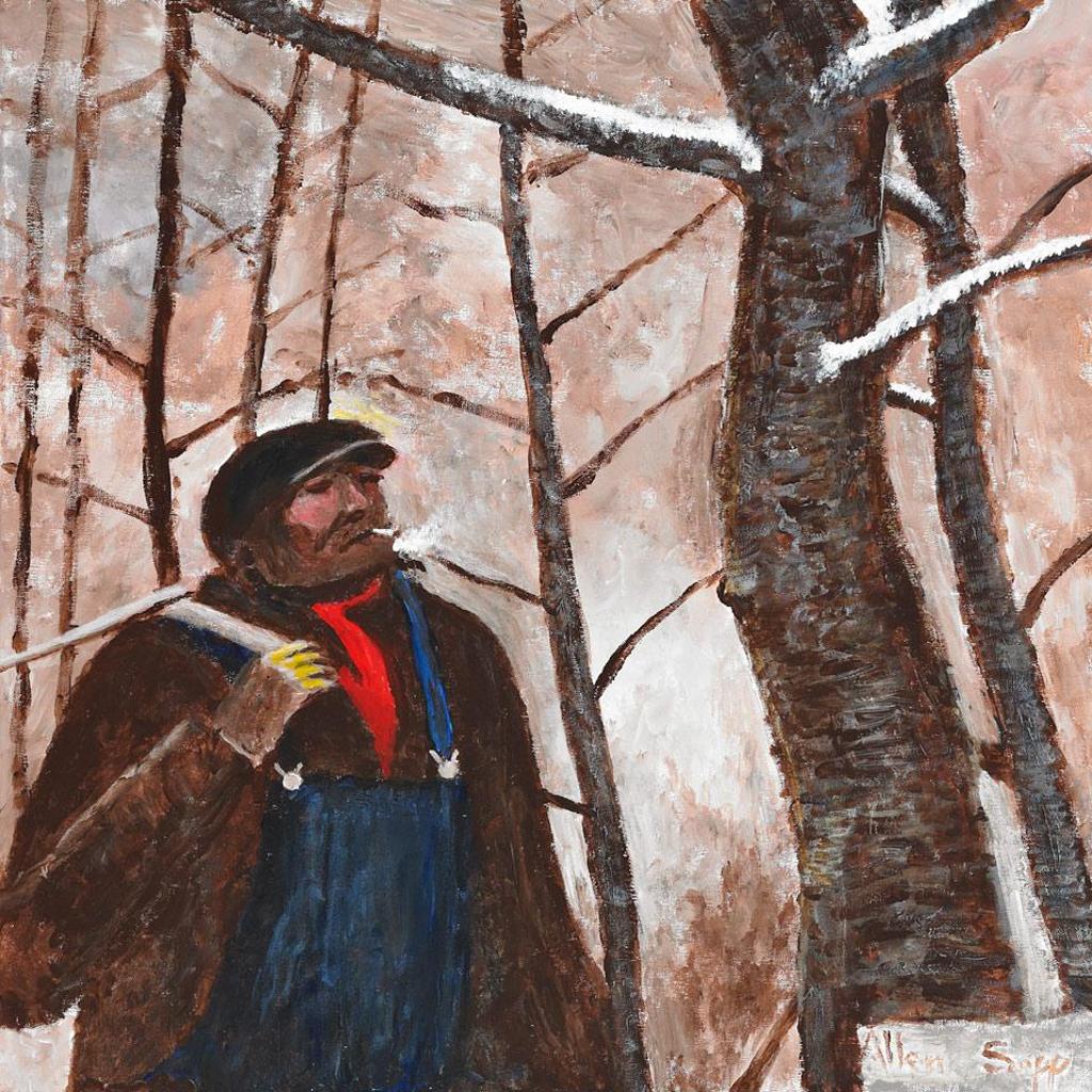 Allen Fredrick Sapp (1929-2015) - Looking For A Log
