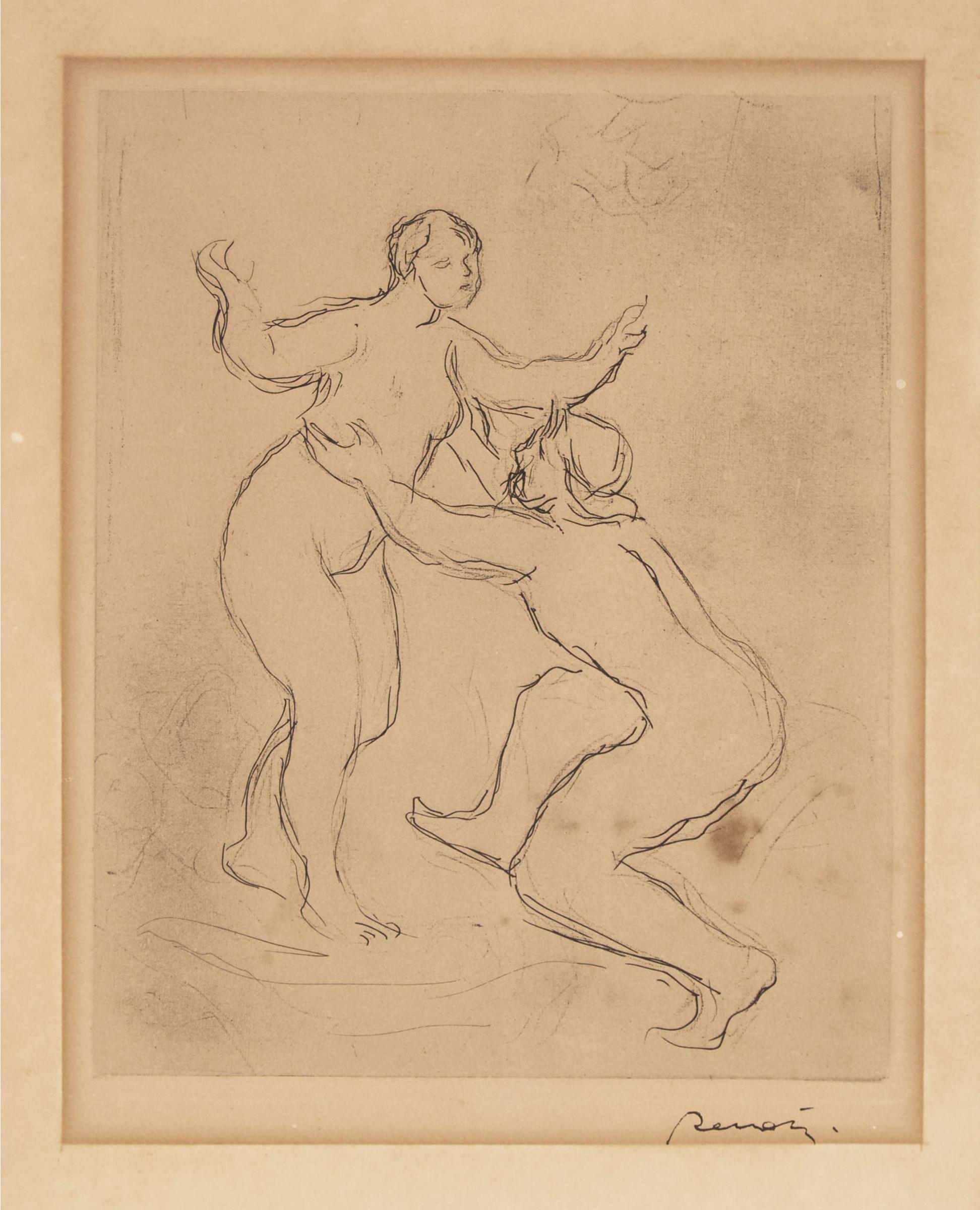 Pierre-Auguste Renoir (1841-1919) - Le Fleuve Scamandre, (1ère Planche), Ca. 1900 [d. 24]