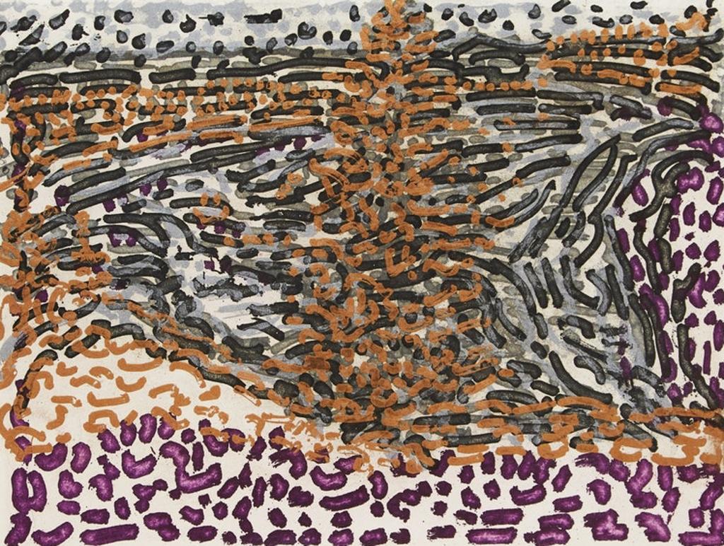 Jean-Paul Riopelle (1923-2002) - Anticosti no. 4