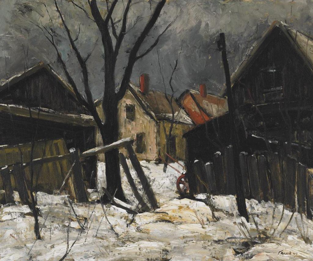 Albert Jacques Franck (1899-1973) - Wagon Sheds, Sackville Street