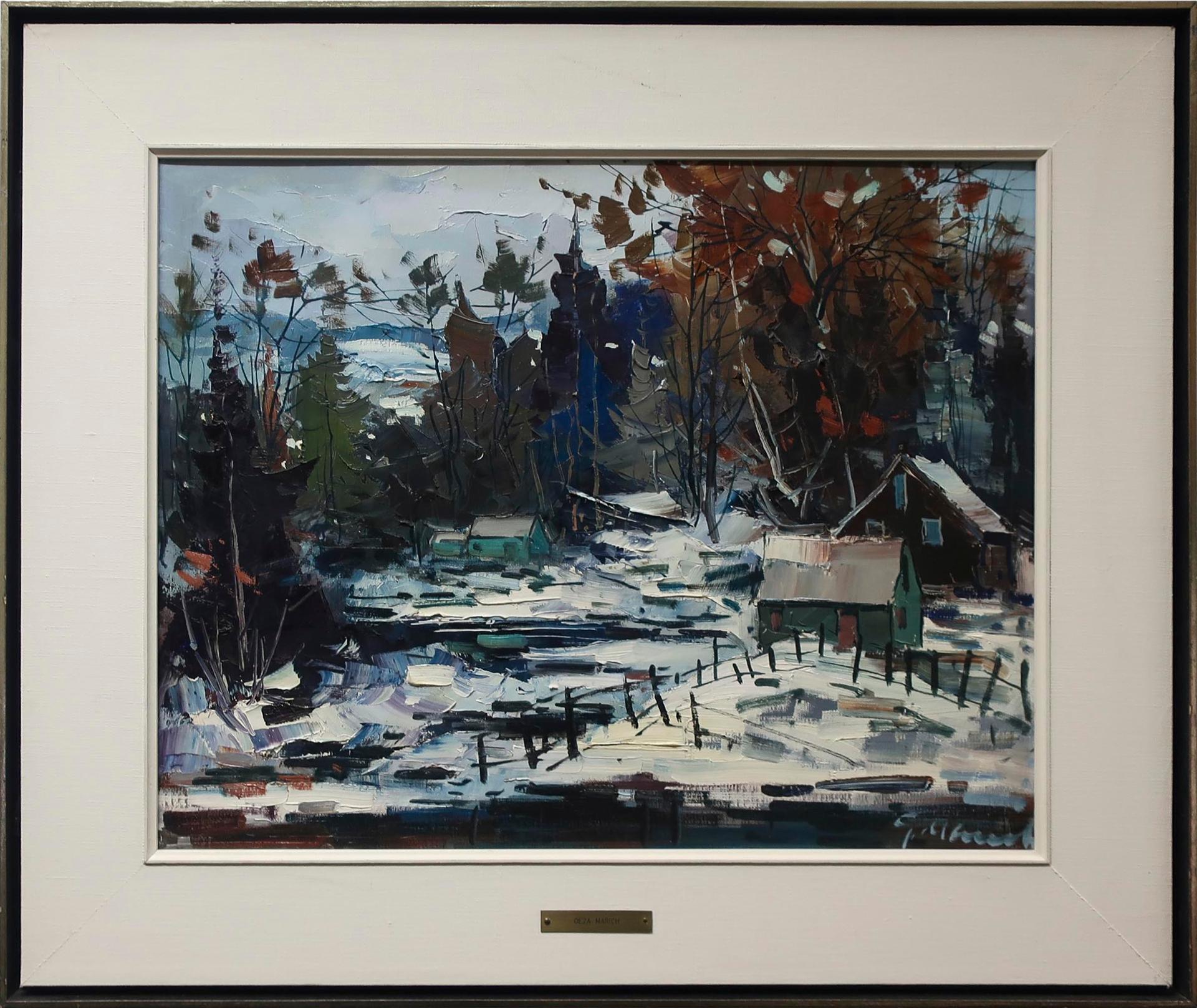 Geza (Gordon) Marich (1913-1985) - Untitled (Spring Thaw)