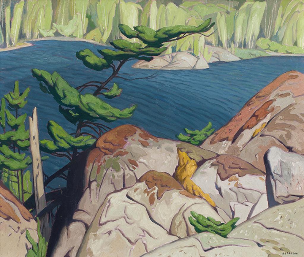 Alfred Joseph (A.J.) Casson (1898-1992) - Inlet—Cloche Channel