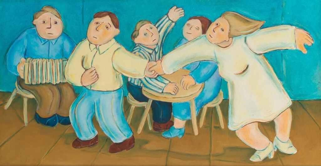 Conrad Stephen Furey (1954-2008) - Untitled (At the Dance)