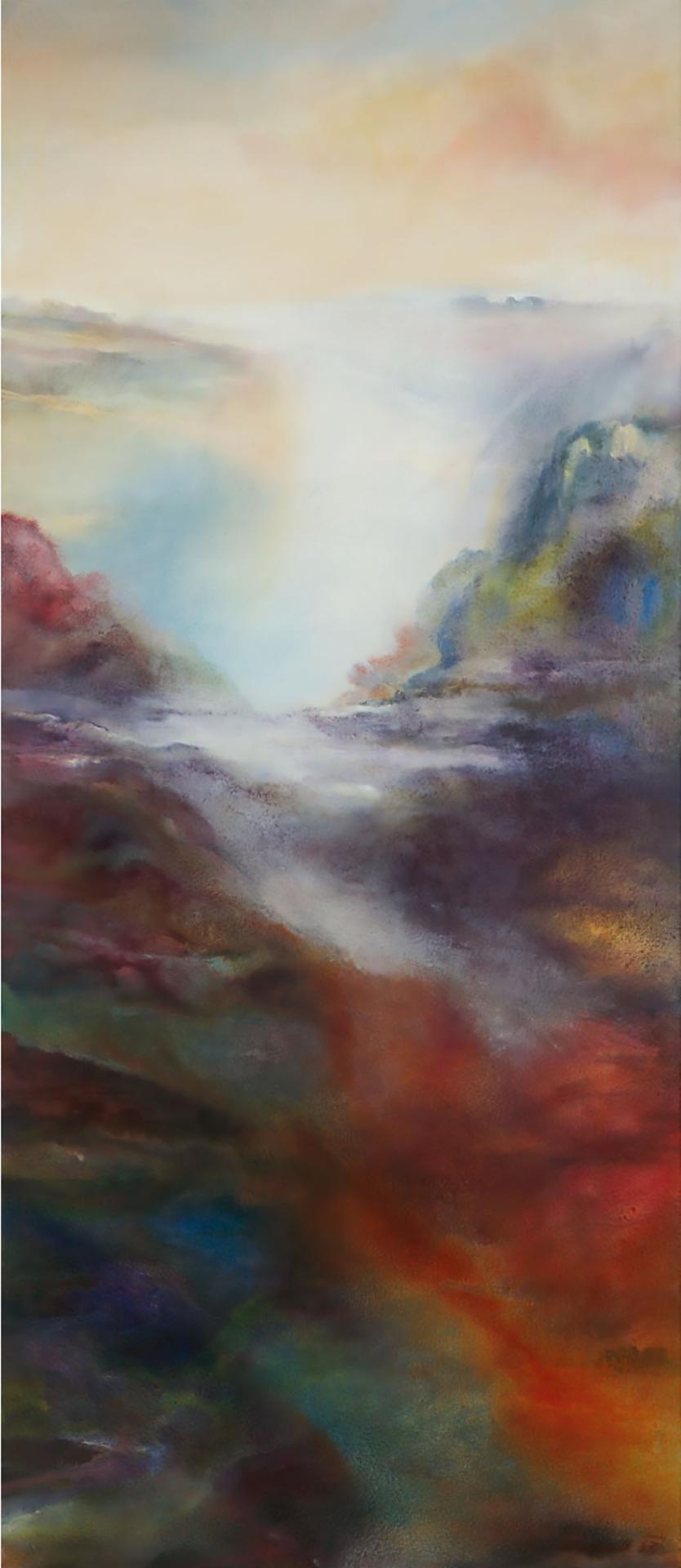Ernestine Tahedl (1940) - Cascading Steam, 1996