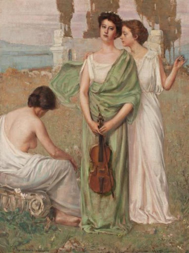 Franklin Peleg Brownell (1857-1946) - The Three Graces