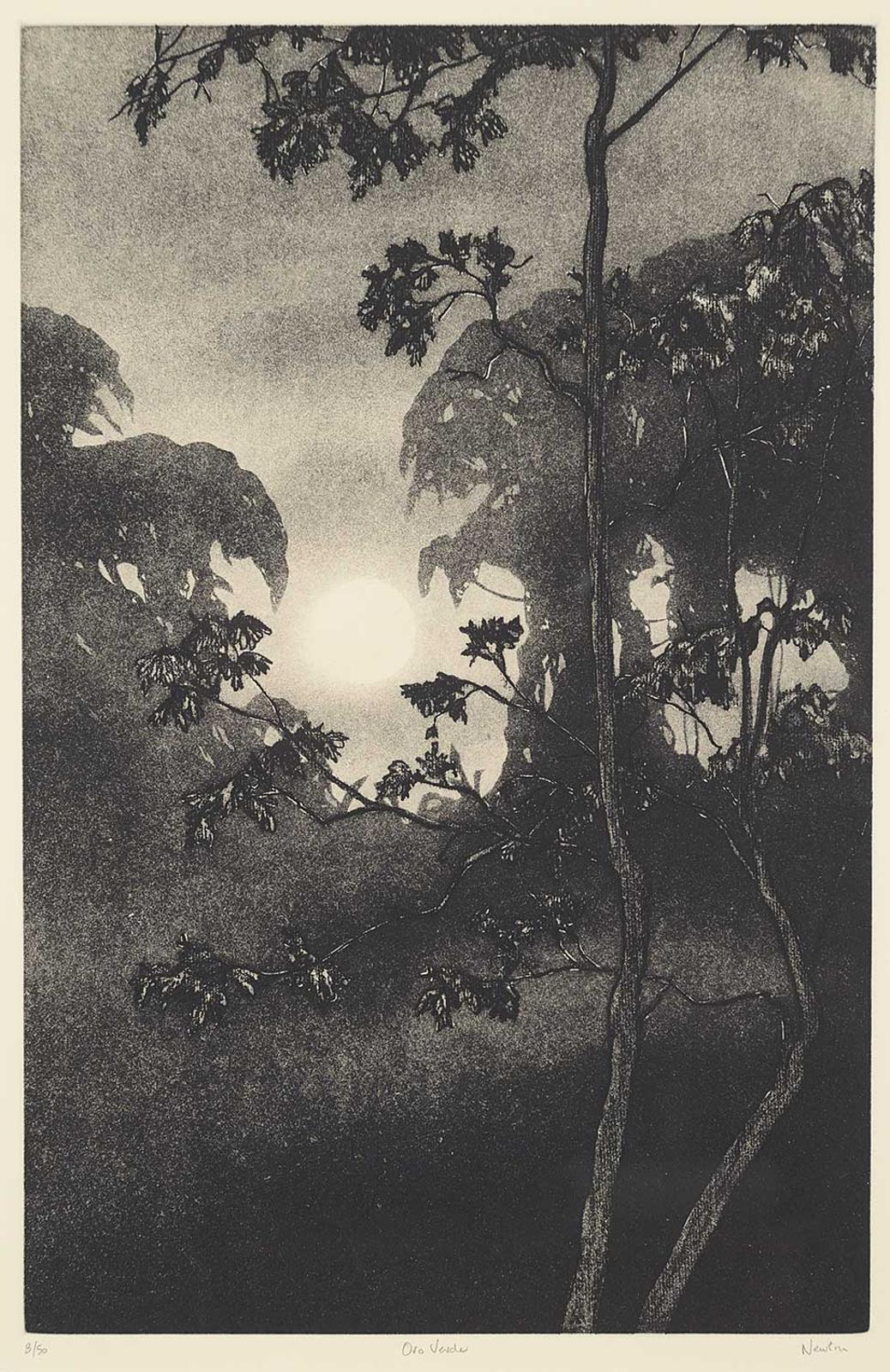 Garry Newton (1939-2008) - Oro Verde  #8/50