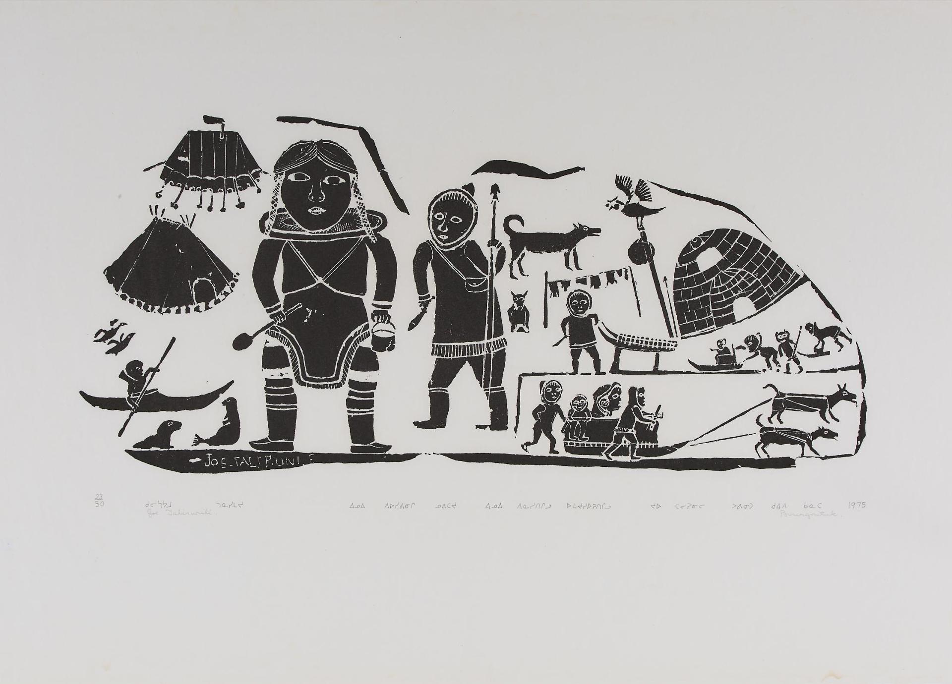 Joe Talirunili (1893-1976) - Old Tools Used To Survive A Long Time Ago, 1975