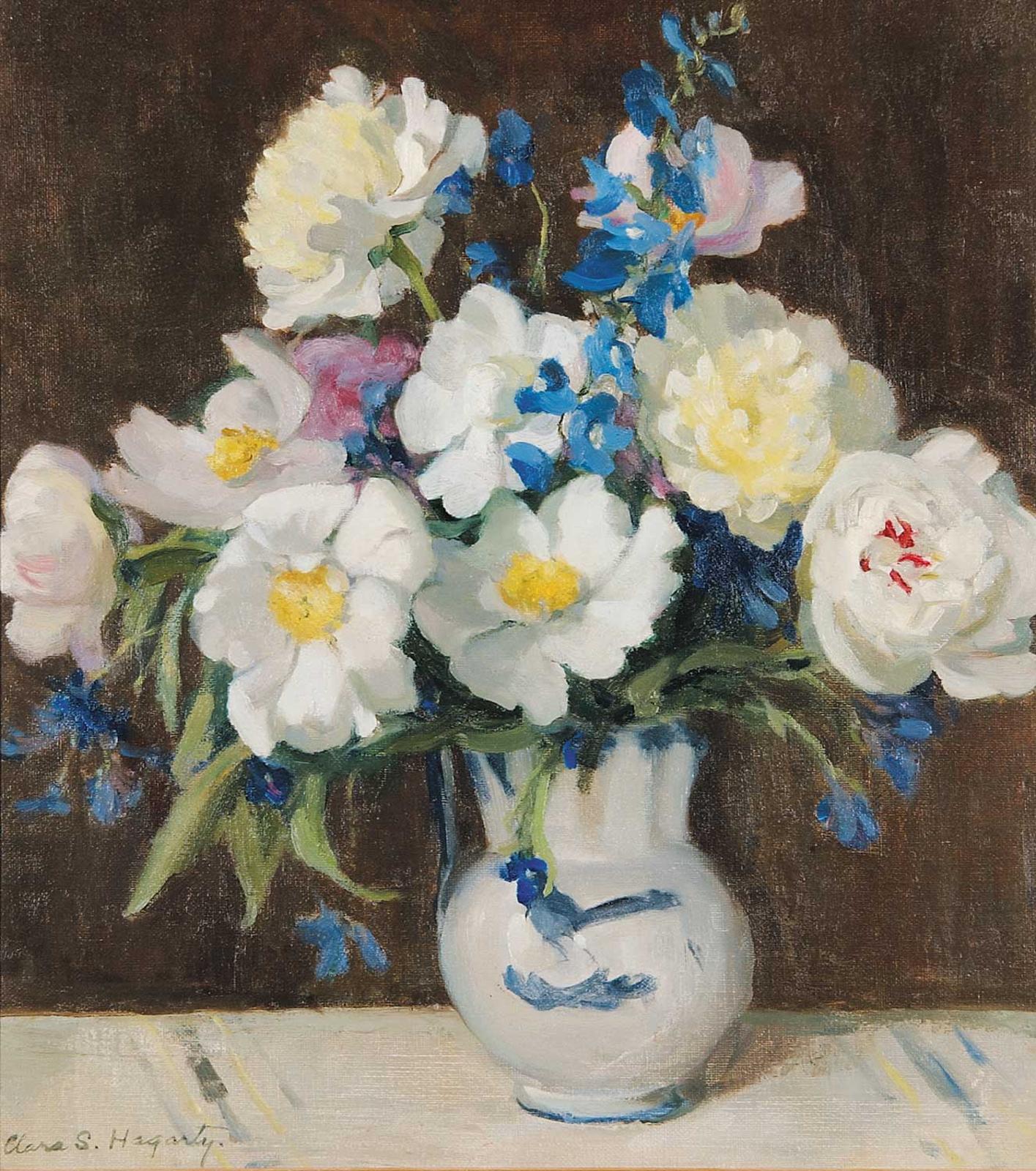 Clara Sophia Hagarty (1871-1958) - Peonies