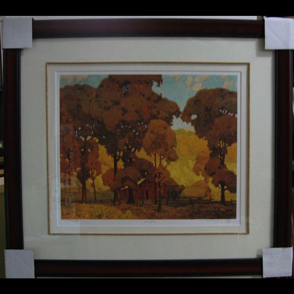 Alfred Joseph (A.J.) Casson (1898-1992) - Autumn Afternoon