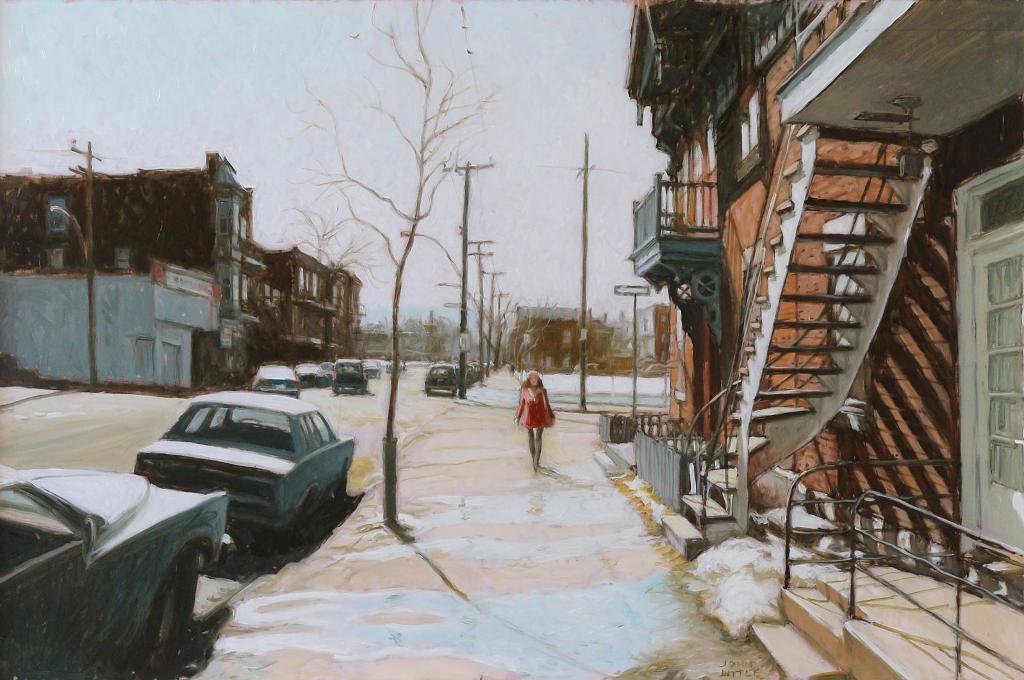 John Geoffrey Caruthers Little (1928-2024) - Paques (Rue Marie-Anne At Garnier, Montreal); 2010