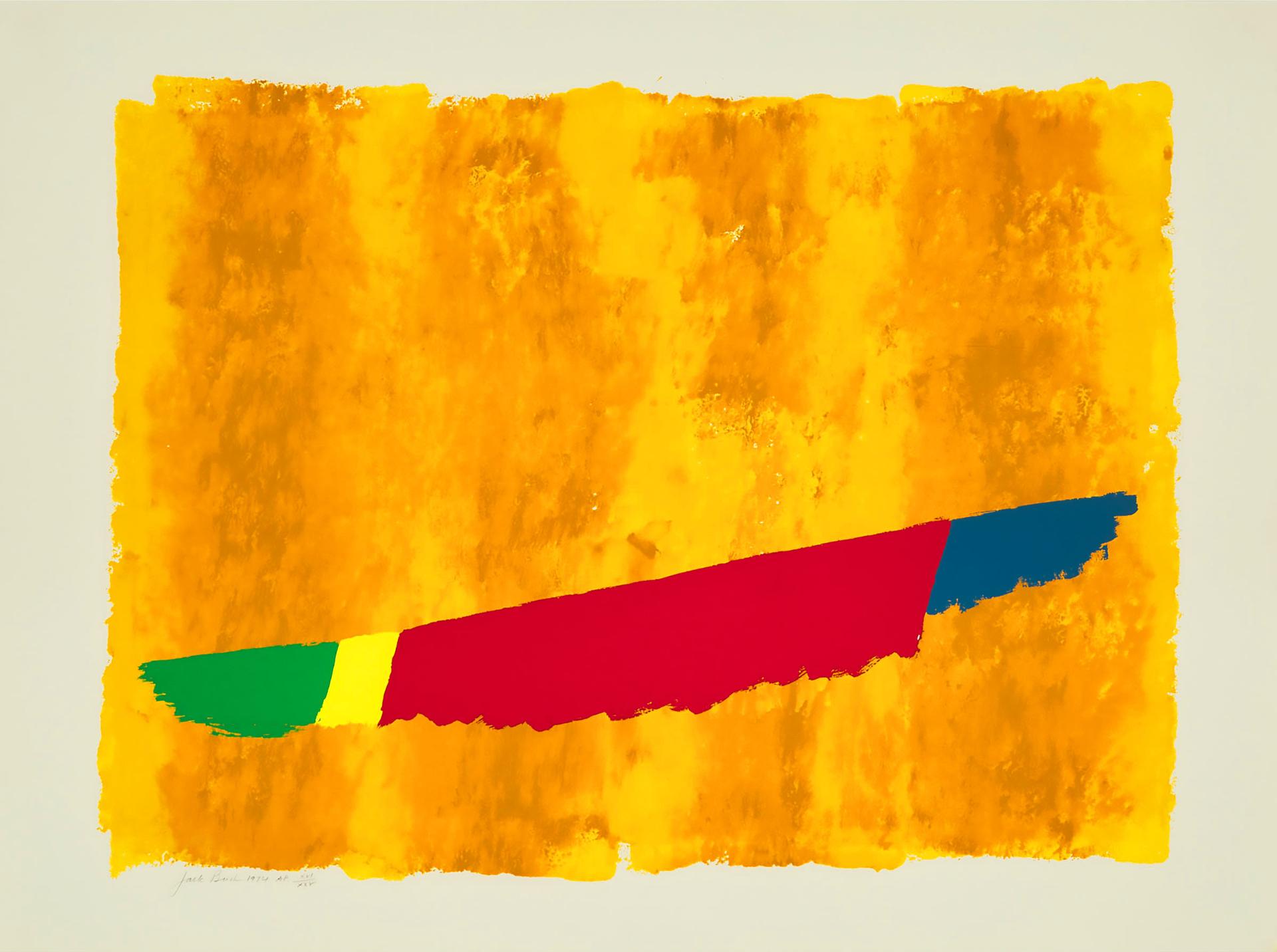 Jack Hamilton Bush (1909-1977) - Low Spread, 1974