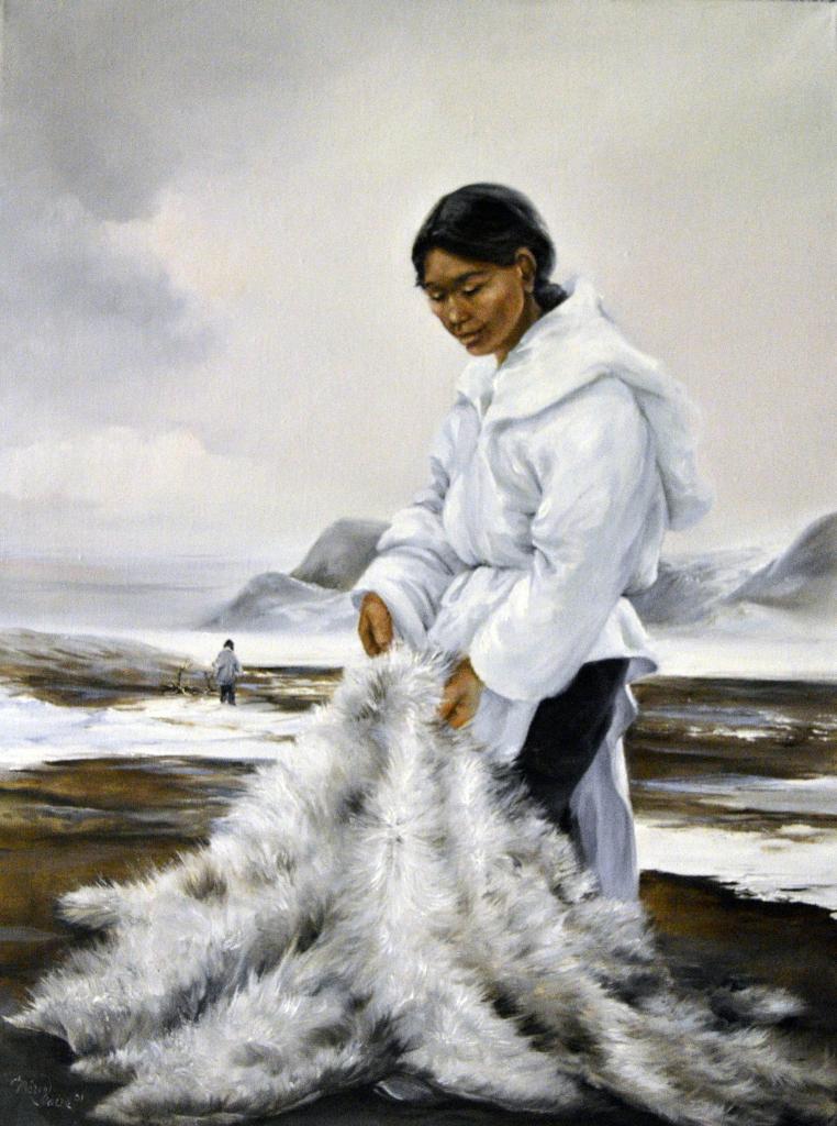 Marie Claire (1939-2002) - Peau de caribou