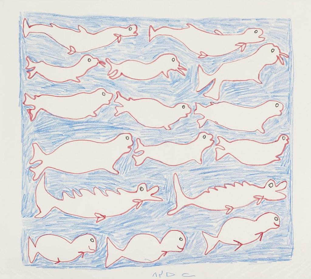 Pitseolak Ashoona (1904-1983) - Untitled