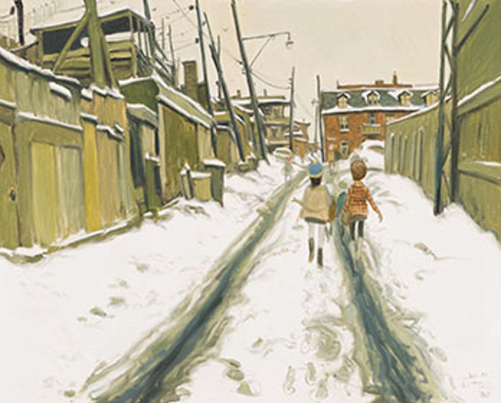 John Geoffrey Caruthers Little (1928-2024) - Rue Sainte-Anges, Pointe Saint Charles, Montreal