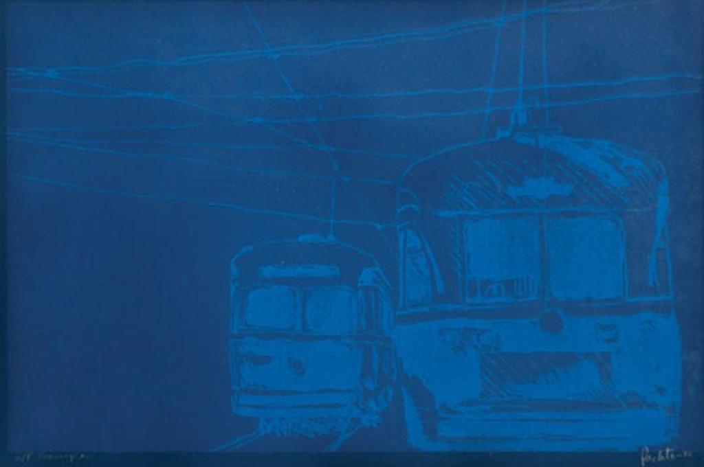Charles Pachter Car - Serigraph, signed, titled