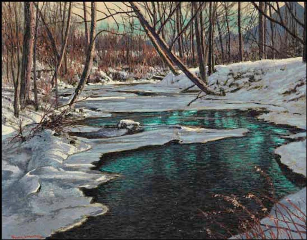 Frank (Franz) Hans Johnston (1888-1949) - Shadowed Pools