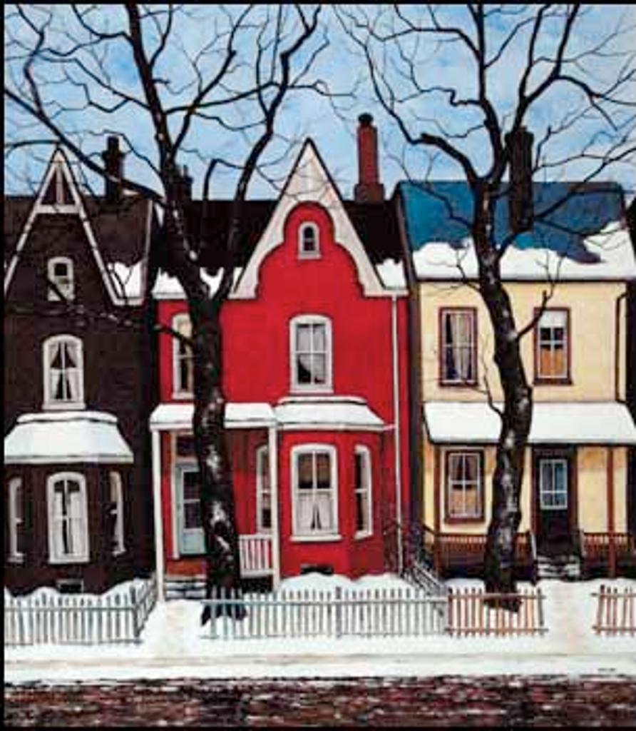 John Kasyn (1926-2008) - On McCaul Street Before Demolition