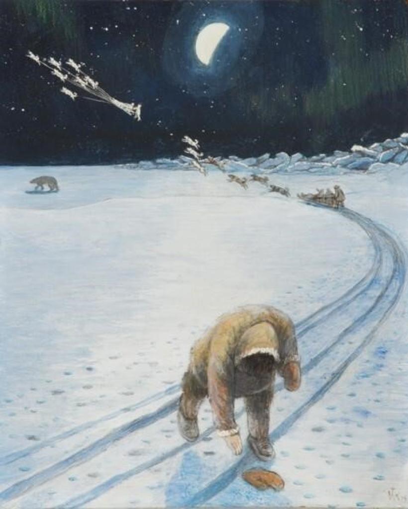 William Kurelek (1927-1977) - Origin of the Constellation Pleiades