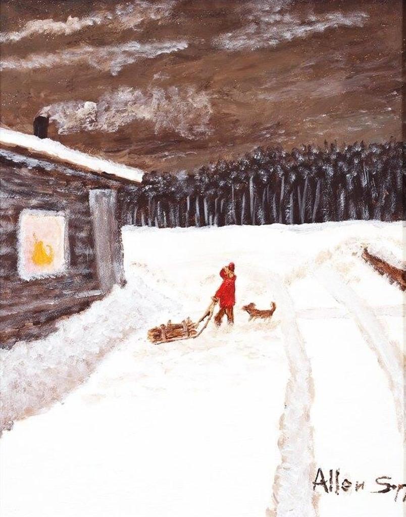 Allen Fredrick Sapp (1929-2015) - The Kids Are Going To Bed Inside