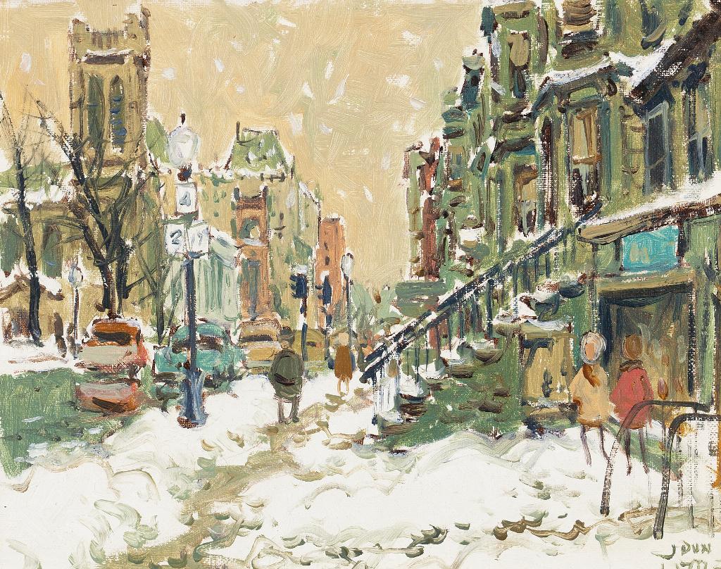 John Geoffrey Caruthers Little (1928-2024) - Sherbrooke St., Montreal