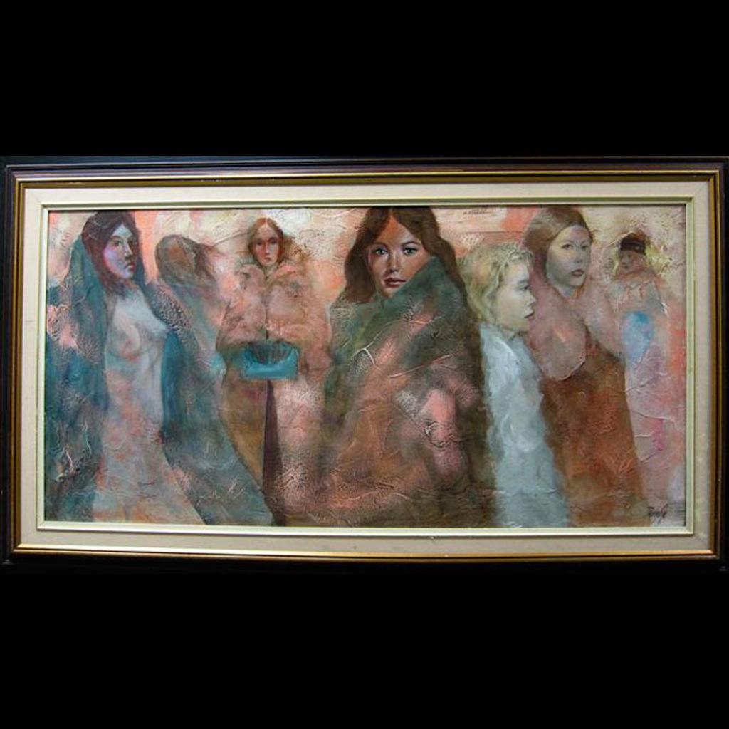 Julius Damasdy (1937-2020) - Faces Of Beauty