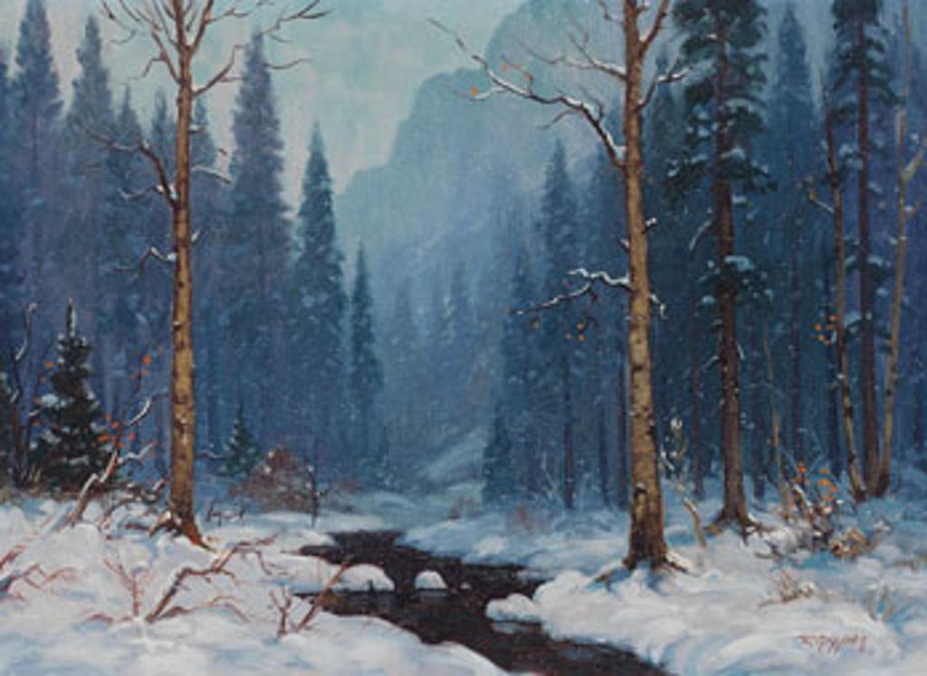 Roland Gissing (1895-1967) - Falling Snow