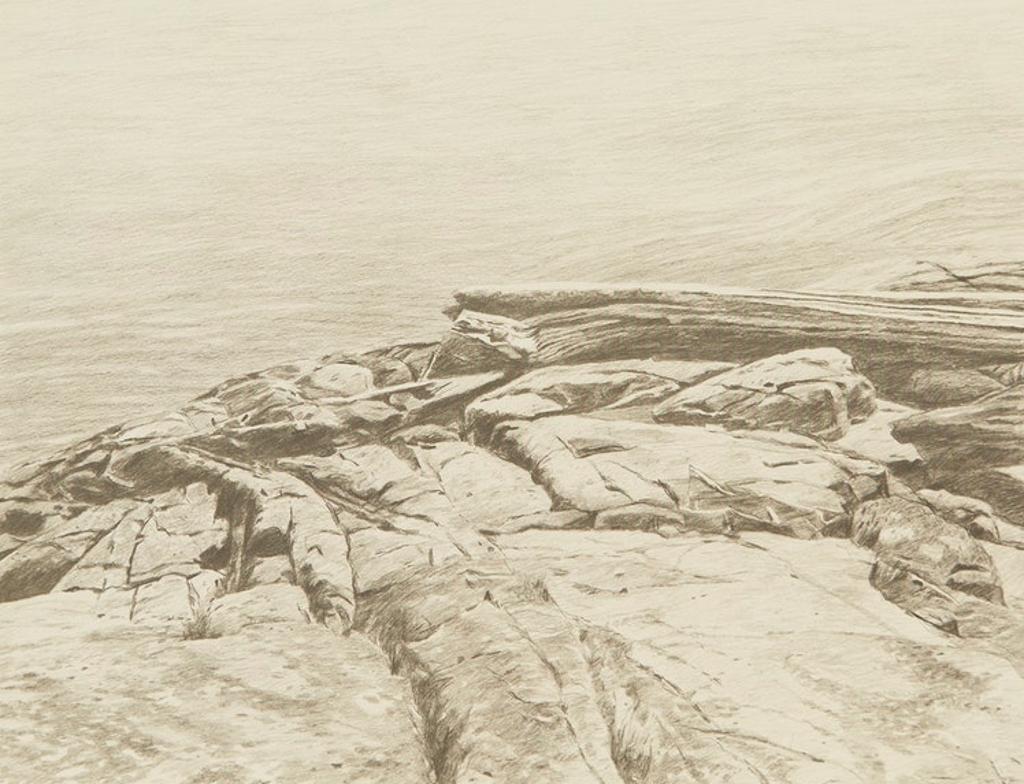 Gordon Applebee Smith (1919-2020) - Rocky Shoreline